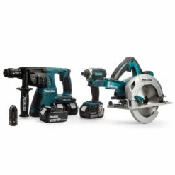 Makita DLX3049PTJ 18/36V 3 Piece Cordless Kit (4 X 5.0Ah Batteries)
