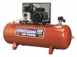 Sealey SAC2203B Belt Drive Compressor With Cast Cylinders 200L