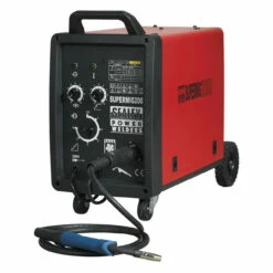 Sealey SUPERMIG200 Professional Mig Welder With Binzel Euro Torch 200amp (240V)