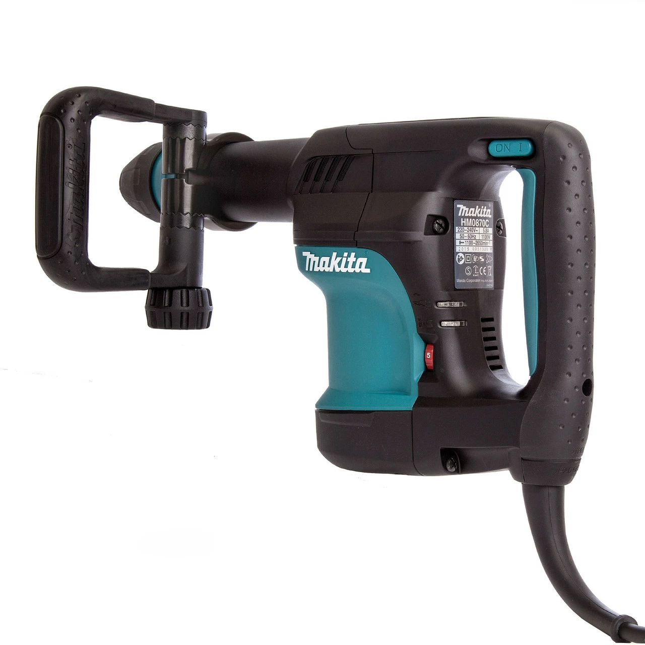 Makita HM0870C SDS Max Demolition Hammer (110V) - Image 4