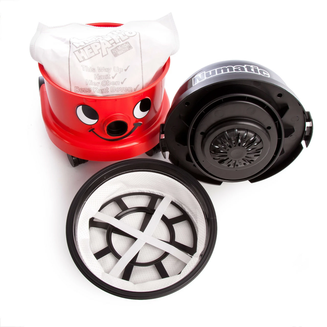 Numatic NRV240 (NVR200) Commercial Vacuum Cleaner 9L (240V) - Image 5