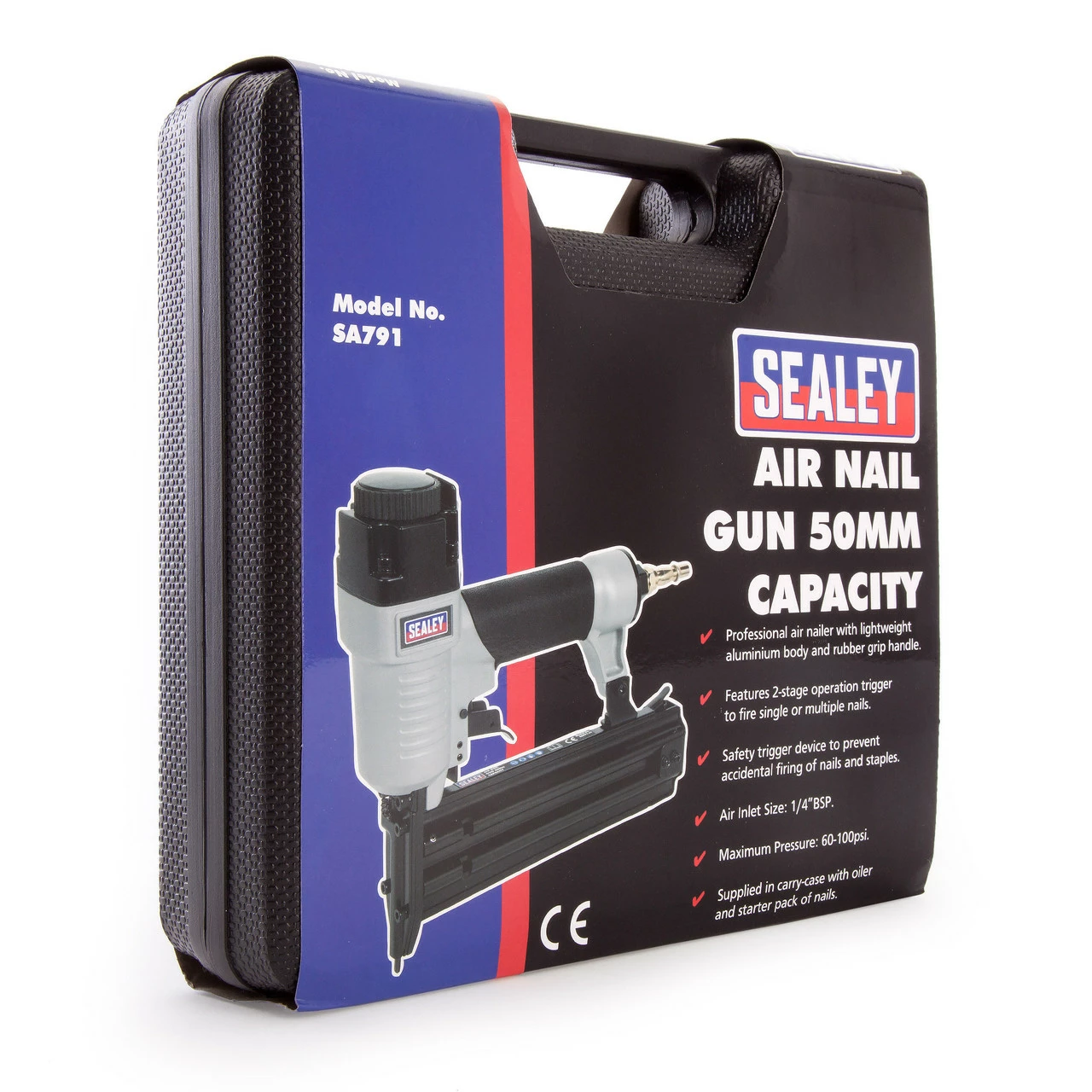 Sealey SA791 Air Nail Gun 15-50mm - Image 5