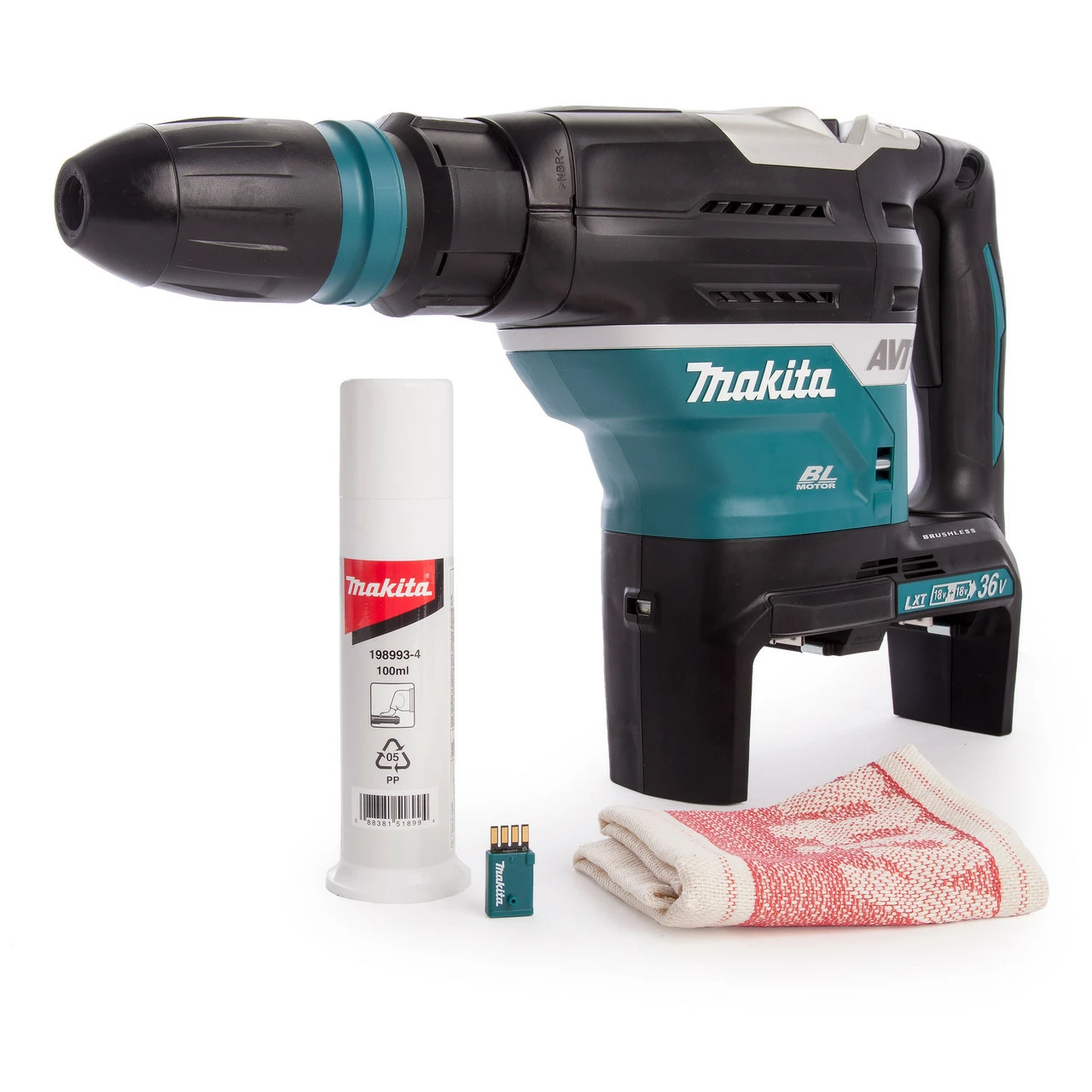 Makita DHR400ZKU 36V Brushless SDS Max Rotary Hammer 40mm (Body Only) - Accepts 2 X 18V Batteries - Image 4