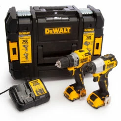 Dewalt DCK2110L2T 12V XR Drill Driver & Impact Driver Twin Pack (2 X 3.0Ah Batteries)