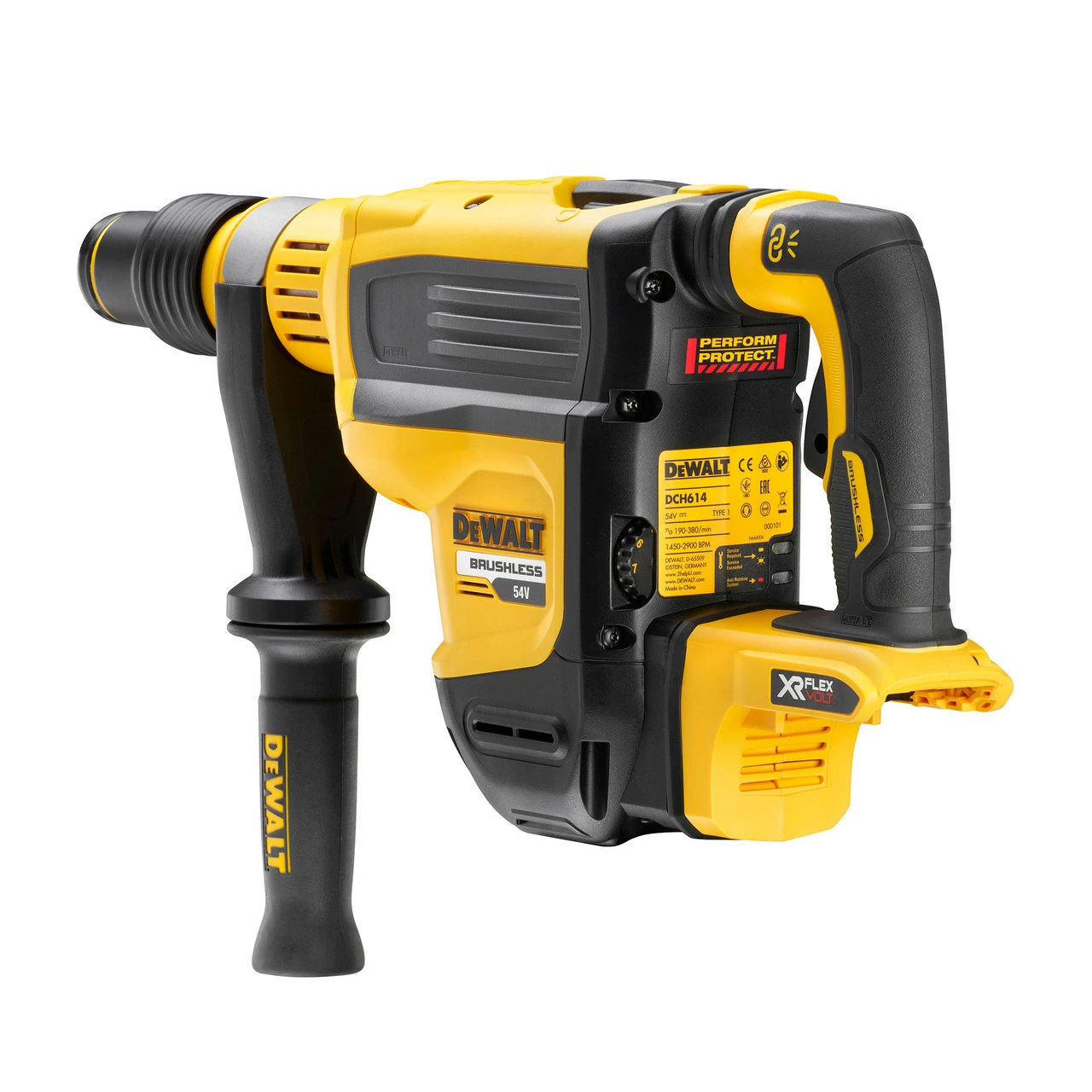 Dewalt DCH614N 54V XR FlexVolt SDS Max Hammer Drill (Body Only) - Image 3