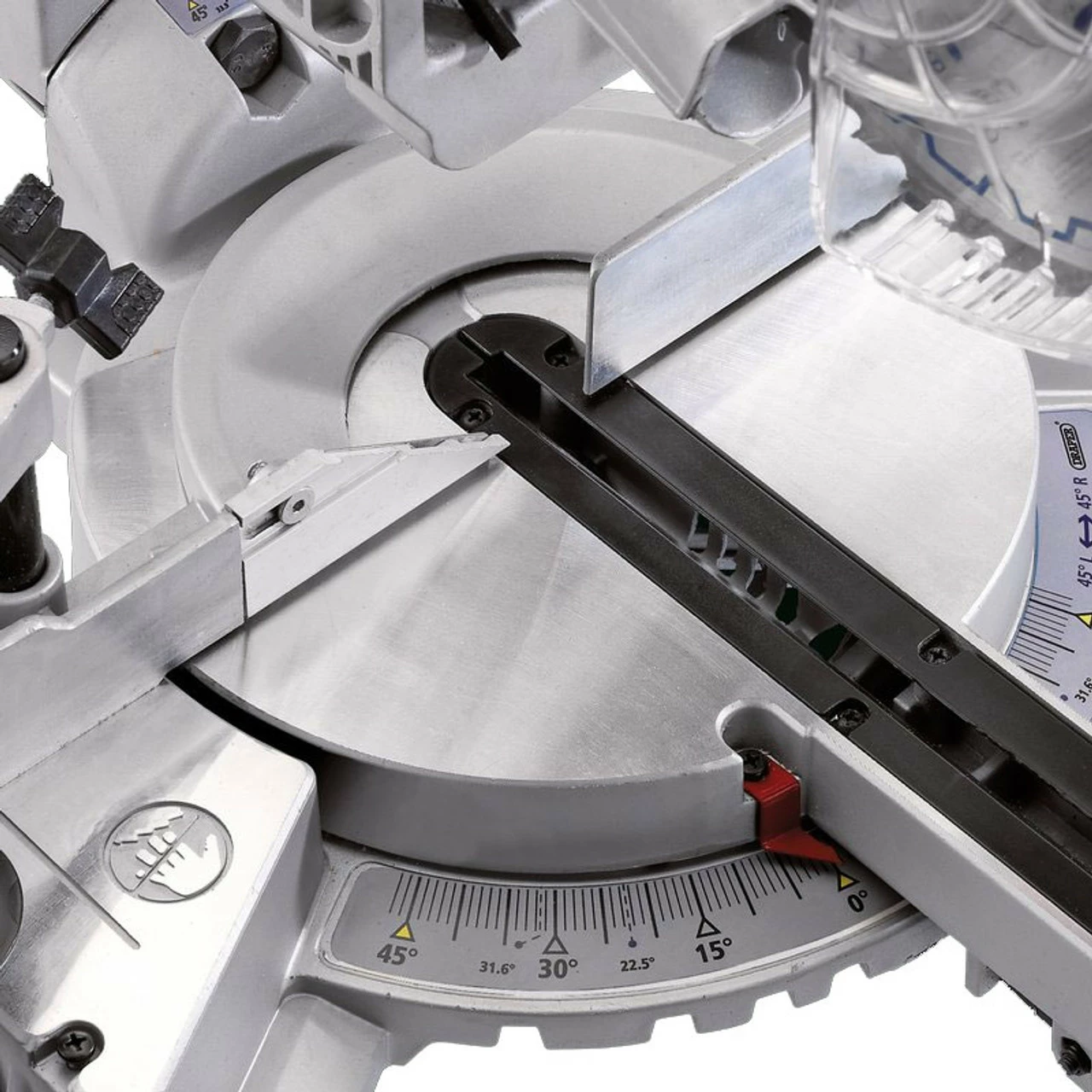 Draper 55588 D20 20V 185mm Brushless Sliding Compound Mitre Saw (Body Only) - Image 2