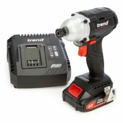 Trend T18S/IDB 18V Brushless Impact Driver (1 X 2.0Ah Battery)