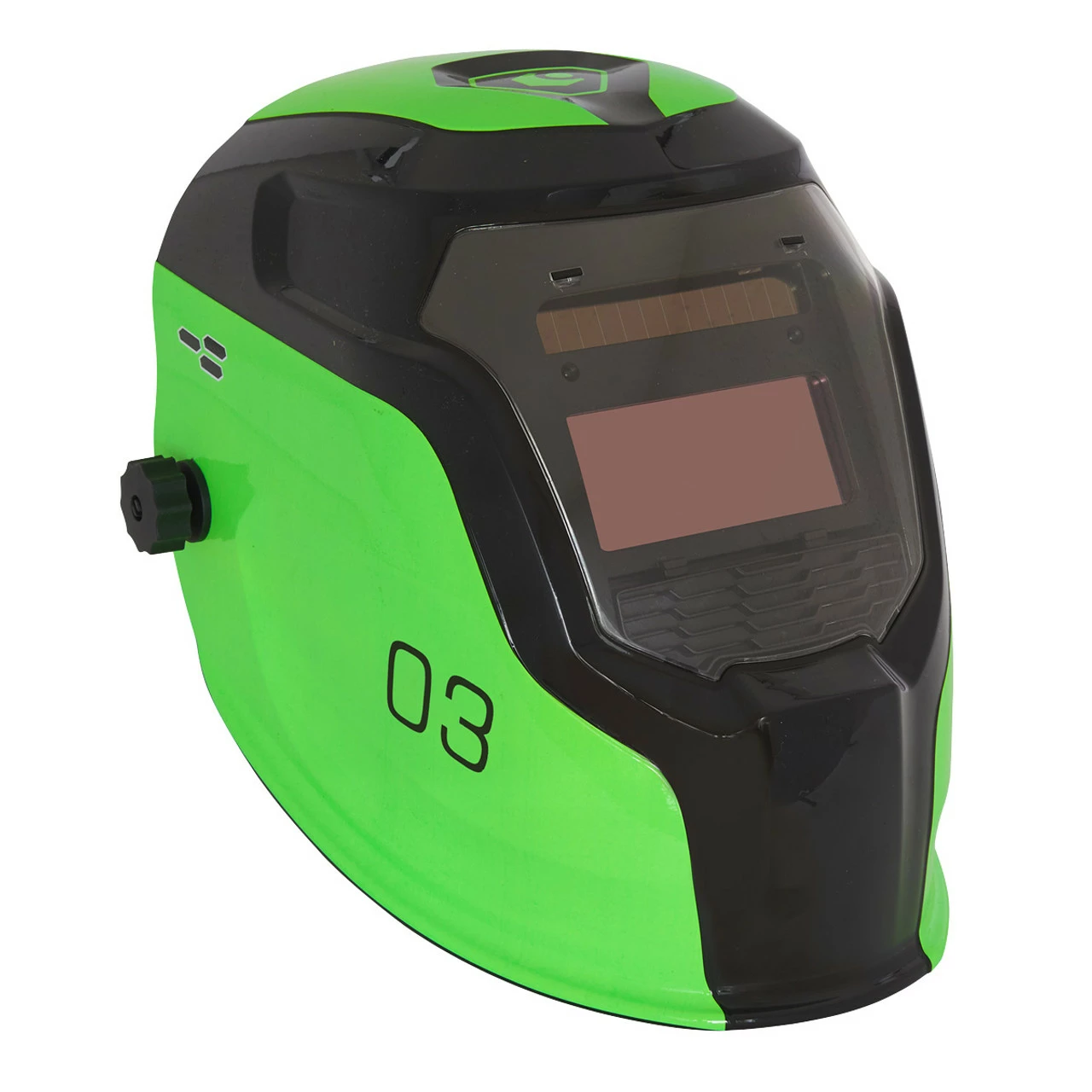 Sealey PWH3 Auto Darkening Welding Helmet Shade 9-13 (Green) - Image 2