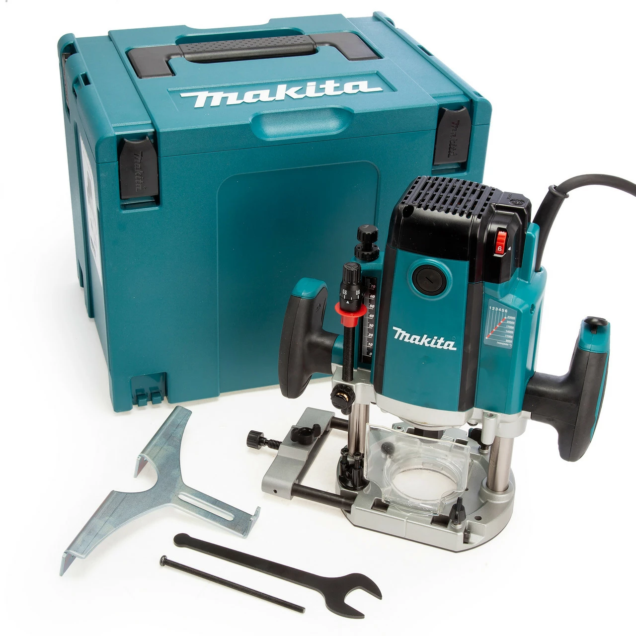 Makita RP2303FCJ 1/2in Plunge Router In Carry Case (110V)