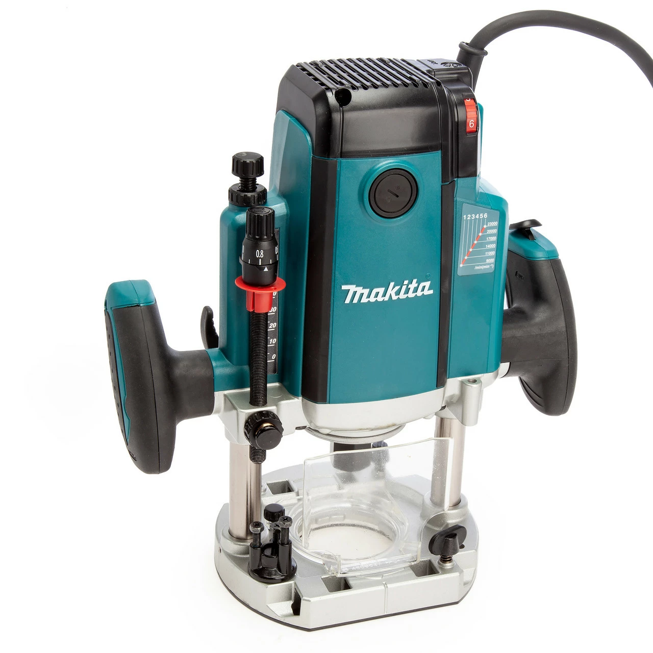 Makita RP2303FCJ 1/2in Plunge Router In Carry Case (110V) - Image 2