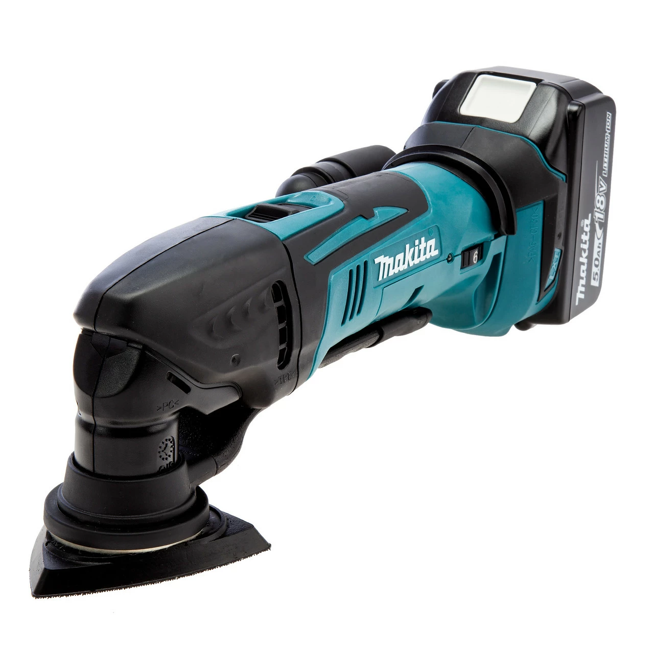 Makita DTM50RT1J1 18V LXT Multi Tool (1 X 5.0Ah Battery) With 22 Accessories - Image 2