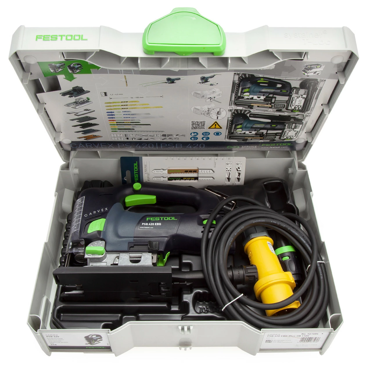 Festool 561604 PSB420 Carvex Pendulum Jigsaw (110V) - Image 3