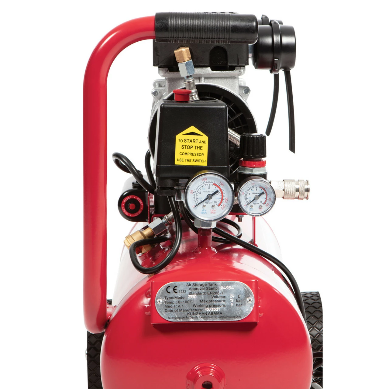 Senco AC20224BL Low Noise Compressor 24L (110V) - Image 3