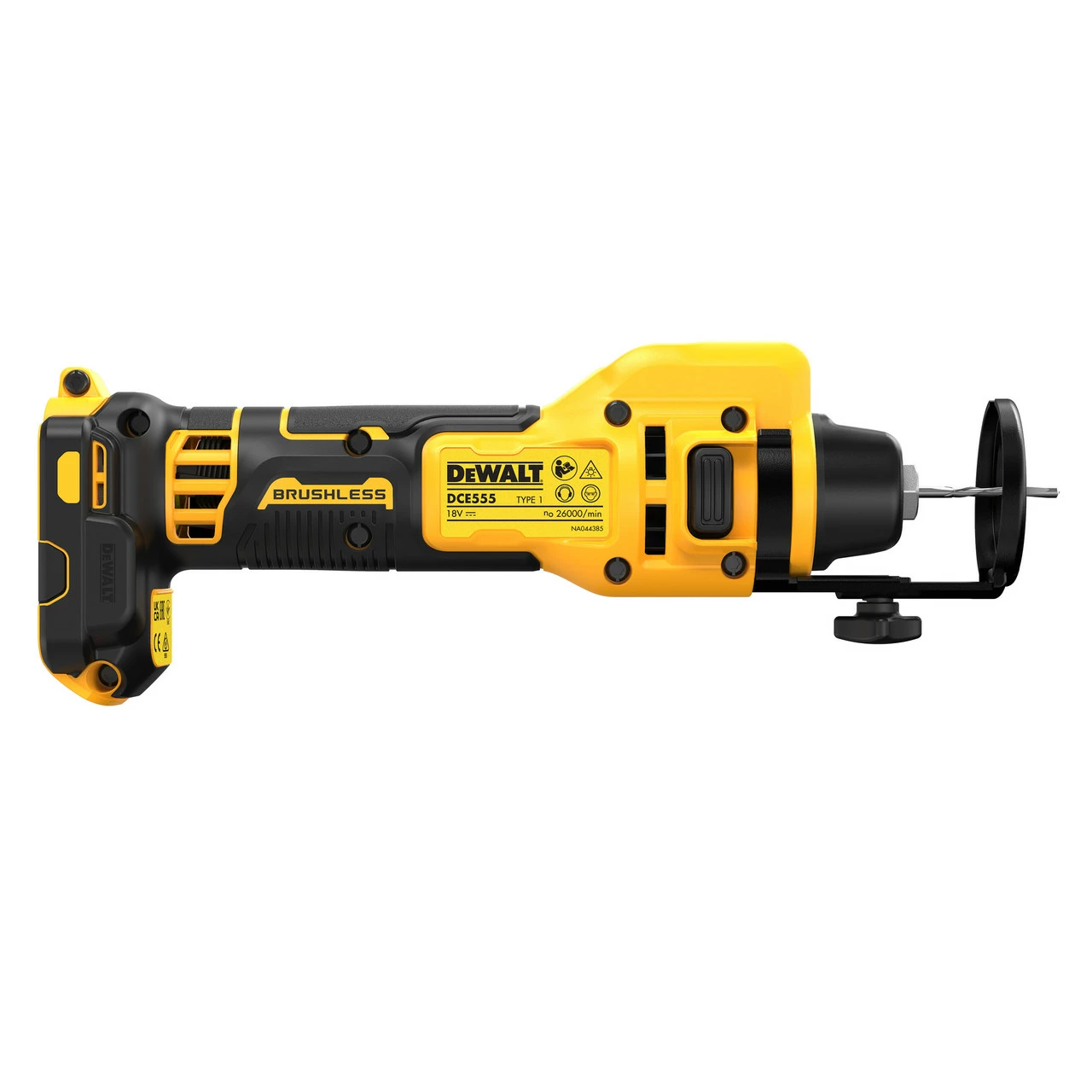 Dewalt DCE555N 18V XR Brushless Drywall Cut Out Tool (Body Only) - Image 4