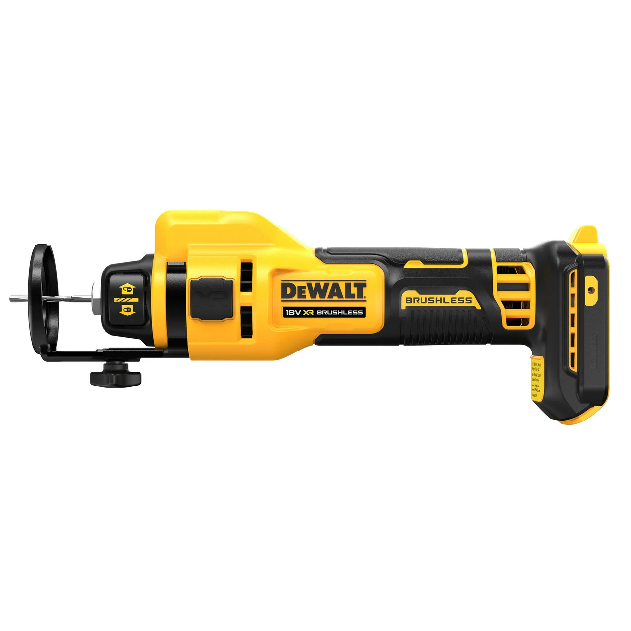 Dewalt DCE555N 18V XR Brushless Drywall Cut Out Tool (Body Only) - Image 5