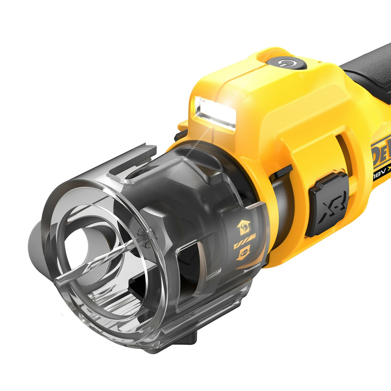 Dewalt DCE555N 18V XR Brushless Drywall Cut Out Tool (Body Only) - Image 3