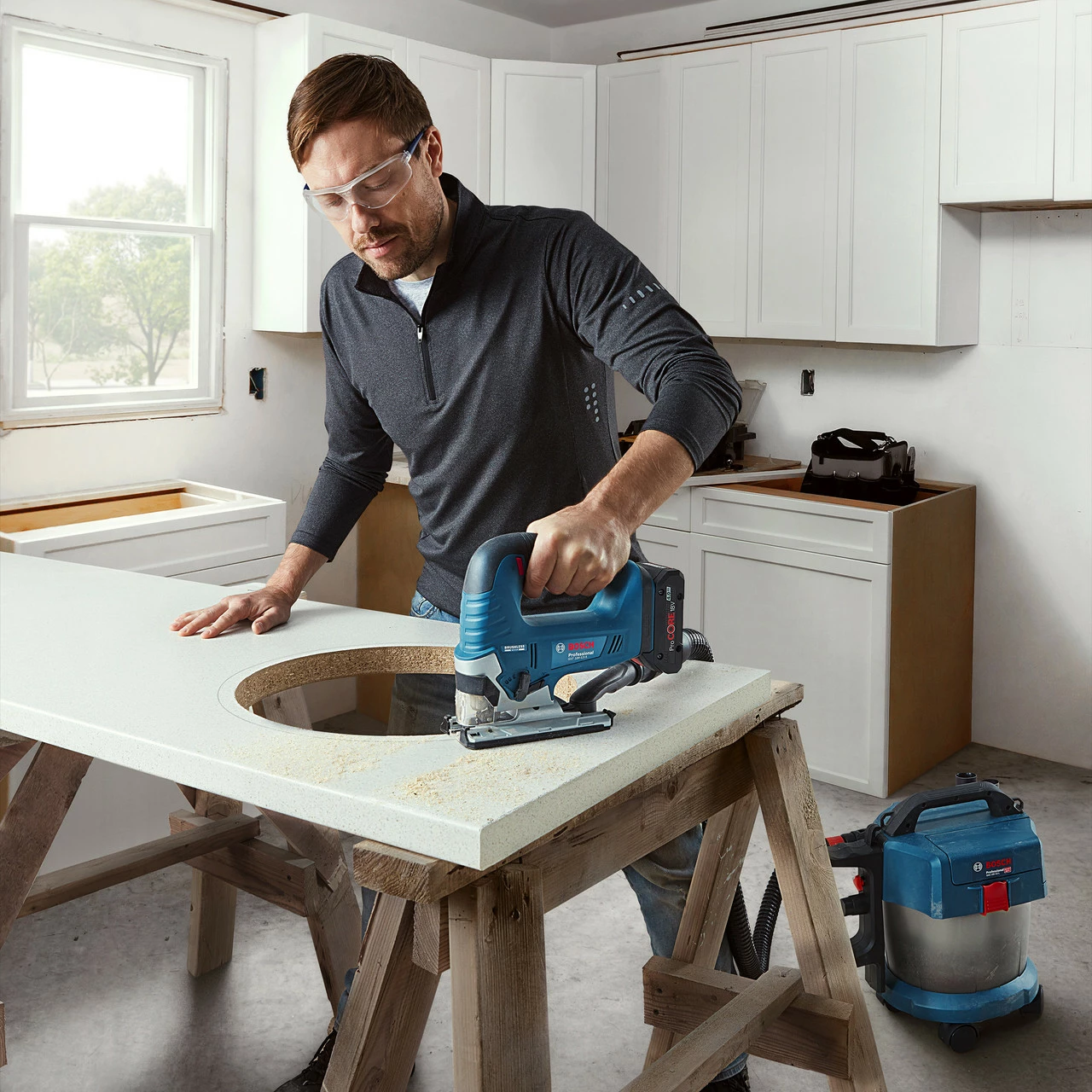 Bosch GST 18V-125 B Professional Brushless Jigsaw With Bow Handle (Body Only) - Image 3