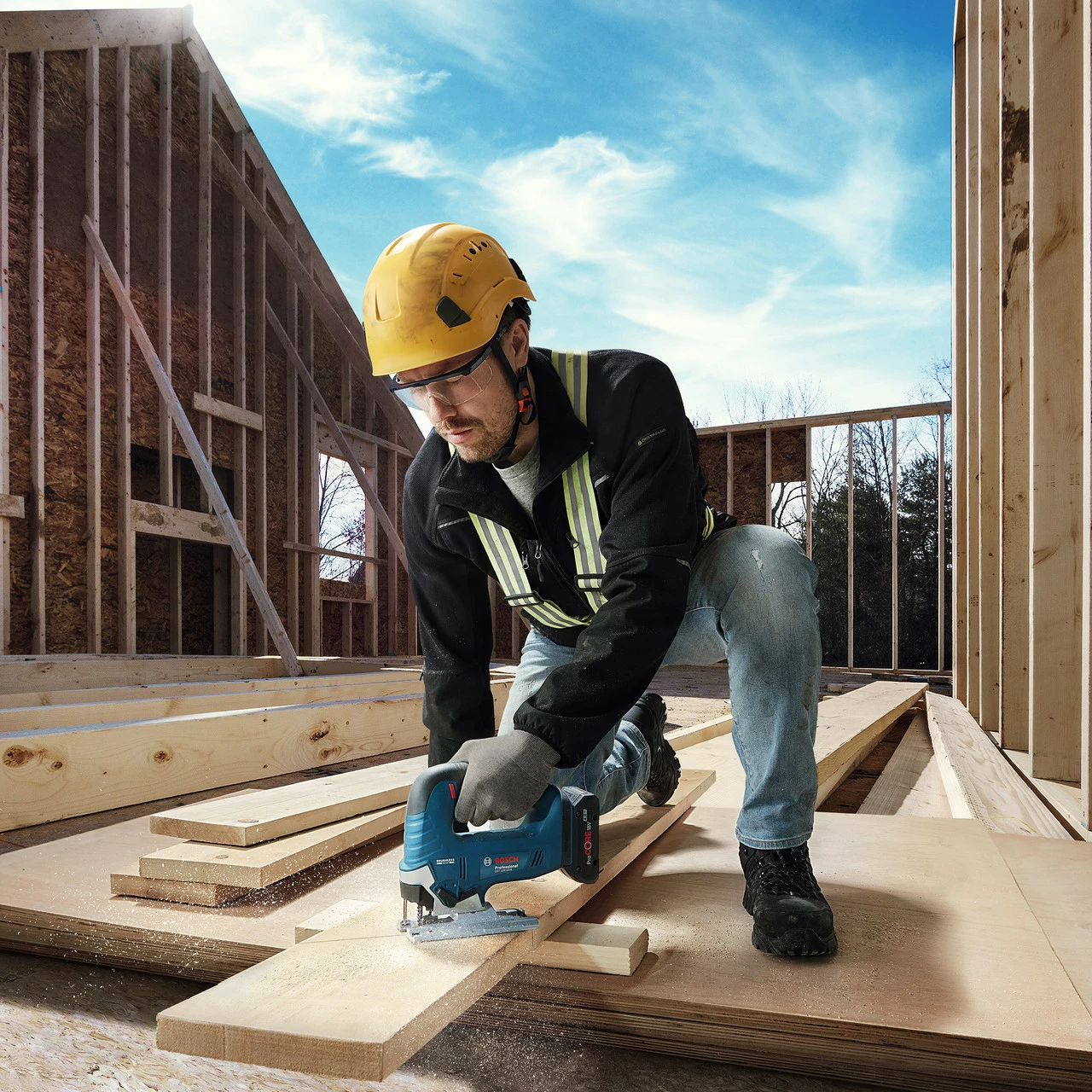 Bosch GST 18V-125 B Professional Brushless Jigsaw With Bow Handle (Body Only) - Image 5